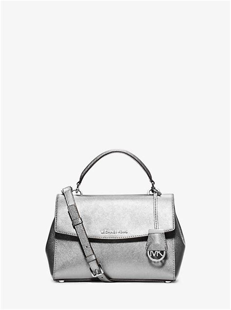 ava small saffiano leather satchel michael kors|MICHAEL Michael Kors Women's Ava Small Satchel .